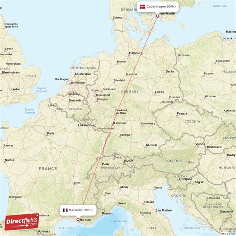 $72 Cheap flights from Copenhagen to Marseille (CPH to MRS